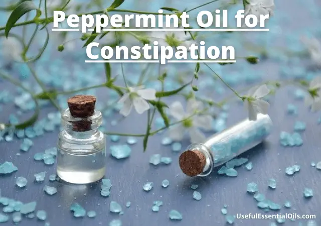 Peppermint Oil for Constipation