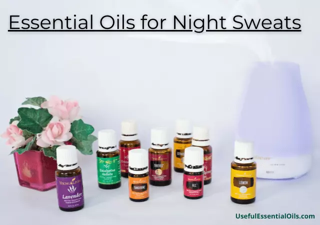 essential oils for night sweats