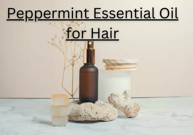 peppermint essential oil for hair