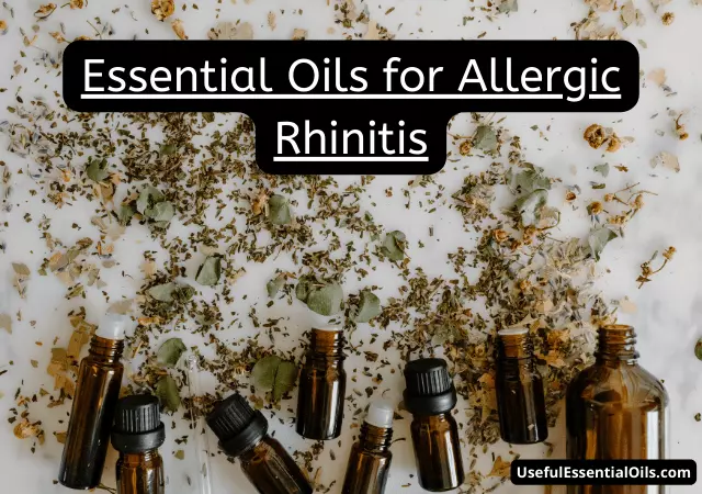 essential oils for allergic rhinitis